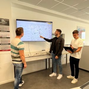 Digitale Dispositionskarte Logistik