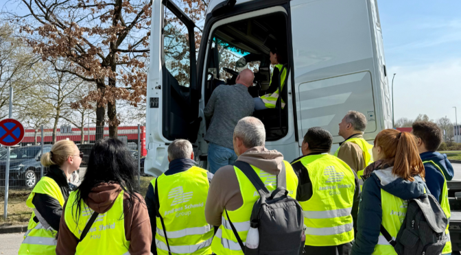 Lkw Tag der Logistik