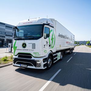 E-Lkw im Einsatz Ladeinfrastruktur